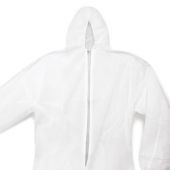 Комбинезон одноразовый с капюшоном Каспер-классик, плотность 30 г/м2, материал спанбонд, размер XXL (56-58), белый Комбинезон одноразовый с капюшоном Каспер-классик, плотность 30 г/м2, материал спанбонд, размер XXL (56-58), белый