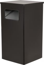 Урна 80 литров Квадро-19 черный