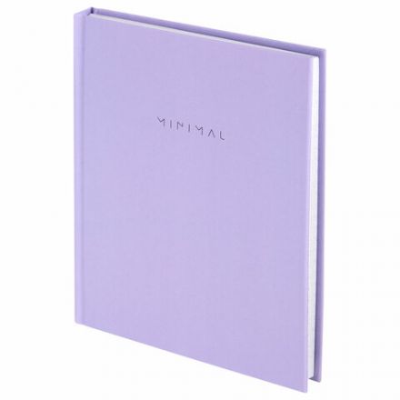 Блокнот МАЛЫЙ ФОРМАТ 110х147 мм, А6, 80 л., твердый, клетка, BRAUBERG "Minimal", сиреневый, 116448 Блокнот МАЛЫЙ ФОРМАТ 110х147 мм, А6, 80 л., твердый, клетка, BRAUBERG "Minimal", сиреневый, 116448