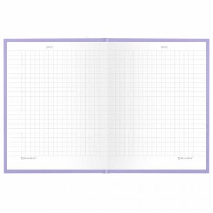 Блокнот МАЛЫЙ ФОРМАТ 110х147 мм, А6, 80 л., твердый, клетка, BRAUBERG "Minimal", сиреневый, 116448 Блокнот МАЛЫЙ ФОРМАТ 110х147 мм, А6, 80 л., твердый, клетка, BRAUBERG "Minimal", сиреневый, 116448