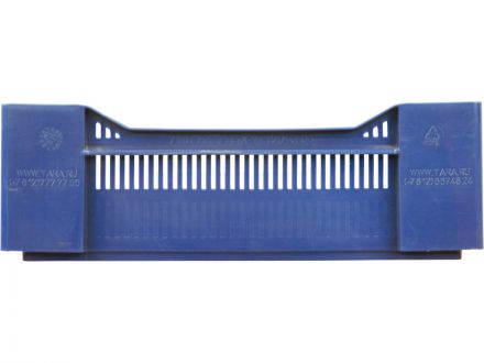 Ящик 600х400х135 дно сплошное  синий
