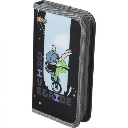 Пенал Комус Класс Velo, 1 секц., 190x110x20мм, ткань, ПКТ 03-20