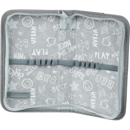 Пенал Комус Класс Velo, 1 секц., 190x110x20мм, ткань, ПКТ 03-20