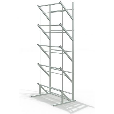 Стеллаж для бутилированной воды KD_Стилс-2 на 15 тар (5л) серый