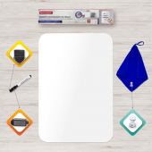 Доска на холодильник магнитно-маркерная 42х30 см с маркером, магнитом и салфеткой, BRAUBERG, 237847 Доска на холодильник магнитно-маркерная 42х30 см с маркером, магнитом и салфеткой, BRAUBERG, 237847