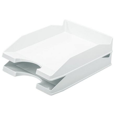 Лоток горизонтальный для бумаг КОМПЛЕКТ 2 шт., BRAUBERG "Modern", 346х254х61 мм, белый, 238026 Лоток горизонтальный для бумаг КОМПЛЕКТ 2 шт., BRAUBERG "Modern", 346х254х61 мм, белый, 238026