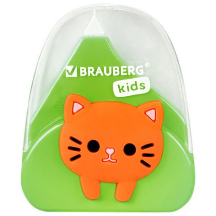 Корректирующая лента BRAUBERG KIDS "Котенок", 5 мм х 6 м, корпус ассорти, блистер, 272494 Корректирующая лента BRAUBERG KIDS "Котенок", 5 мм х 6 м, корпус ассорти, блистер, 272494