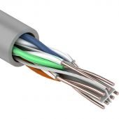 Кабель PROconnect (01-0047-3) U/UTP,CAT 6,PVC,4PR,23AWG,INDOOR,серый,305м