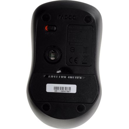 Мышь компьютерная RAPOO беспроводная 1620, цвет - черный