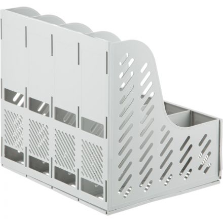 Лоток вертикальный Attache 4отделения сборный серый Лоток вертикальный Attache 4отделения сборный серый