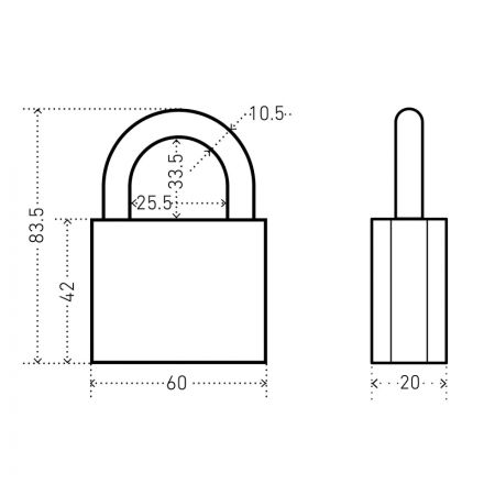 Замок навесной УЗК Аллюр ВС2С-601 (60xd=10,5) сталь черный (3кл) Замок навесной УЗК Аллюр ВС2С-601 (60xd=10,5) сталь черный (3кл)