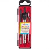 Готовальня ArtSpace, 5 предметов, циркуль 135мм, пластиковый футляр Готовальня ArtSpace, 5 предметов, циркуль 135мм, пластиковый футляр