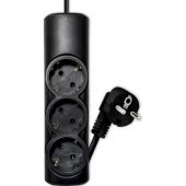 Удлинитель PROGIX PG323 3р/2м/3,5кВт/16А заземление, черный, КГ-ХЛ 3х1.5
