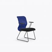 Кресло Sit 8 M4-8T - X2+UMF(X1) /Uh00/Wh00/T21bP-b(F57) Синий-Черный