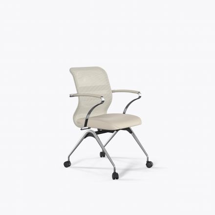 Кресло Sit 8 M4-9K - X2+Extra /Uh00/Wh12/K15cL(F53.W01) Молочный