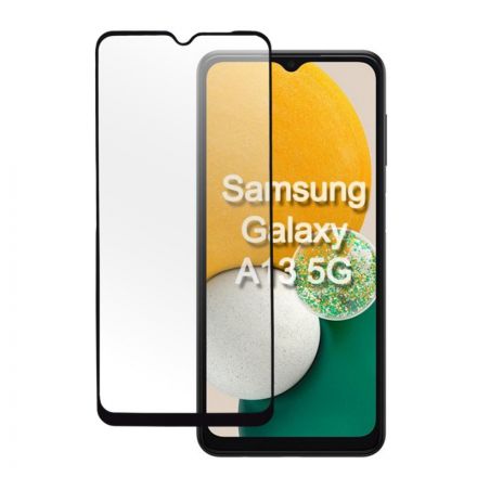 Защитное стекло PERO Full Glue для Samsung A13, черный Защитное стекло PERO Full Glue для Samsung A13, черный