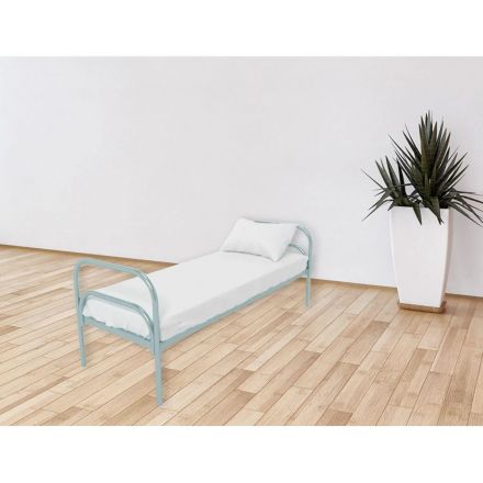 Кровать CAM_металлическая одноярусная Стандарт+2 800х1900,сет100х50,2 перем Кровать CAM_металлическая одноярусная Стандарт+2 800х1900,сет100х50,2 перем