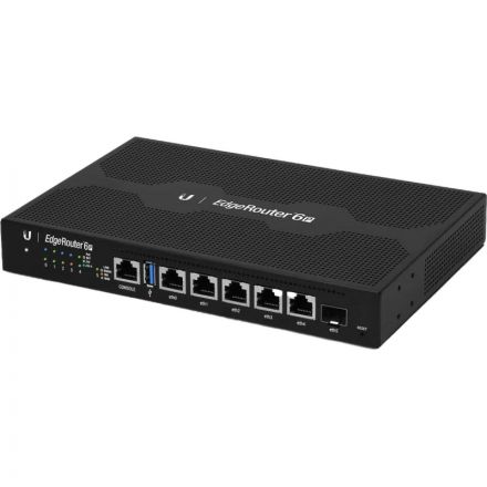 Маршрутизатор Ubiquiti 6P [ER-6P] Ubiquiti 4 ядра (1ГГц), 5х1G RJ45, 1х SFP