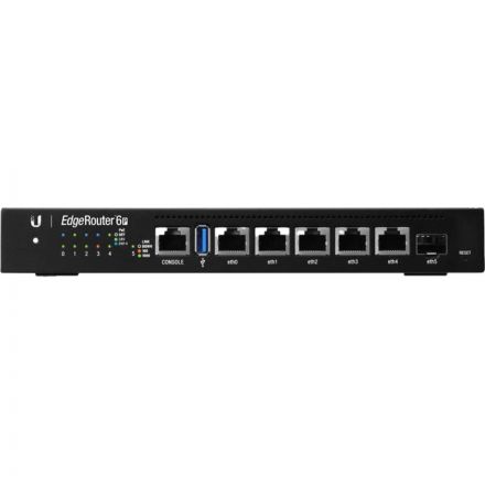 Маршрутизатор Ubiquiti 6P [ER-6P] Ubiquiti 4 ядра (1ГГц), 5х1G RJ45, 1х SFP