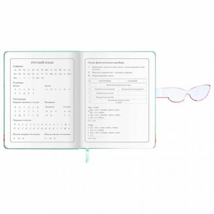 Дневник 1-4 класс 48 л., кожзам (твердая), застежка, ЮНЛАНДИЯ, "Корги в Очках", 106210