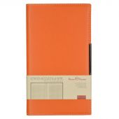 Еженедельник недатированный Bruno Visconti Metropol искусственная кожа А6 80 листов оранжевый (102x177 мм)