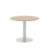 Конференц стол WCT 110 Бук Тиара/Алюминий D1000х754 WAVE Конференц стол WCT 110 Бук Тиара/Алюминий D1000х754 WAVE