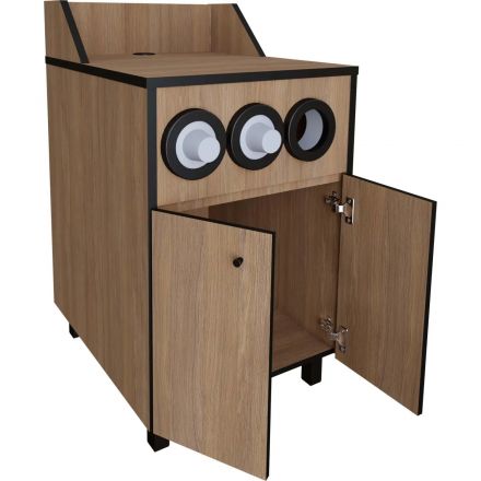 Кофепоинт SV_низкий GS-2, 600х1065х700, дуб урбан