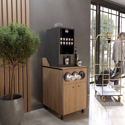 Кофепоинт SV_низкий GS-2, 600х1065х700, дуб урбан