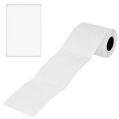 Этикетки термотрансферные, ПОЛИПРОПИЛЕН, 100х150 мм, 250 этикеток в ролике, 115615