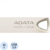 Флеш-память ADATA 32GB AUV210-32G-RGD SILVER Флеш-память ADATA 32GB AUV210-32G-RGD SILVER