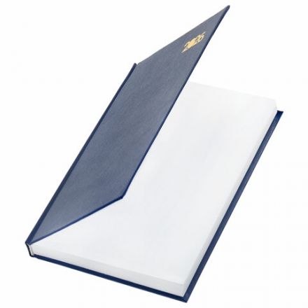 Ежедневник датированный 2026 145х215 мм, А5, STAFF, обложка бумвинил, синий, 117305