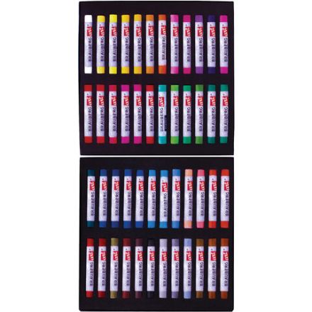 Пастель сухая художественная BRAUBERG ART CLASSIC, 48 цветов, круглое сечение, 181456