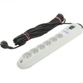 Сетевой фильтр PILOT GL (6р/10м/10А/серый)