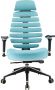 Кресло Everprof Ergo Grey Ткань Бирюзовый