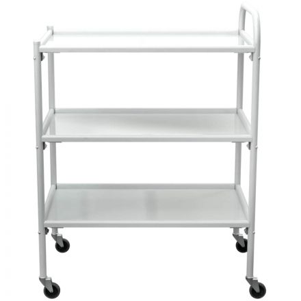 Стол процедурный MEG_передв.метал. с 3 стекл.полк. СПп-02-МСК (код 502-01М)