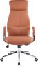 Кресло руководителя Everprof Bell Экокожа Коричневый