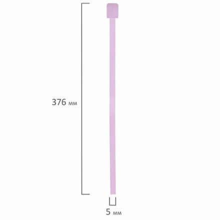 Закладки для книг САМОКЛЕЯЩИЕСЯ, КОМПЛЕКТ 6 шт., лавандовый, ДПС, 2921-131