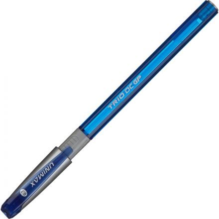 Ручка шариковая одноразовая Unimax Trio DC GP синяя (толщина линии 0.5 мм)