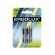 Батарейки Ergolux AAA/LR 03 Alkaline BL-2 (LR 03 BL-2, 1.5В)(2 шт в уп.)