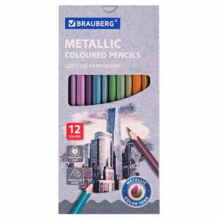 Карандаши цветные BRAUBERG, 60 цветов (Базовые, Металлик, Неон, Пастель, Телесные), трехгранные, грифель 3 мм, натуральное дерево, 181792 Карандаши цветные BRAUBERG, 60 цветов (Базовые, Металлик, Неон, Пастель, Телесные), трехгранные, грифель 3 мм, натуральное дерево, 181792