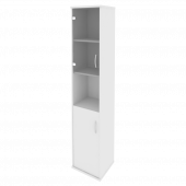 Riva Шкаф высокий узкий левый А.СУ-1.4 (L) Белый 404*365*1980 Riva Шкаф высокий узкий левый А.СУ-1.4 (L) Белый 404*365*1980