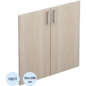 Двери Avance комплект низкие 6ФК.003 396х16х764 (2шт.) шамони светлый Двери Avance комплект низкие 6ФК.003 396х16х764 (2шт.) шамони светлый