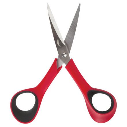 Ножницы для хобби и рукоделия ОСТРОВ СОКРОВИЩ 140 мм, 3-х сторонняя заточка, красно-черные, 237105 Ножницы для хобби и рукоделия ОСТРОВ СОКРОВИЩ 140 мм, 3-х сторонняя заточка, красно-черные, 237105