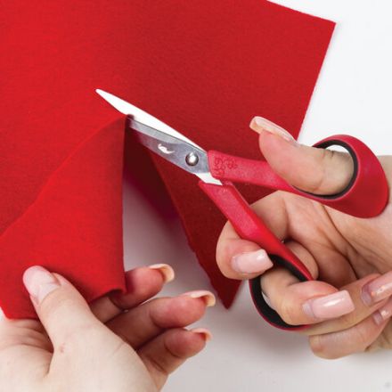 Ножницы для хобби и рукоделия ОСТРОВ СОКРОВИЩ 140 мм, 3-х сторонняя заточка, красно-черные, 237105 Ножницы для хобби и рукоделия ОСТРОВ СОКРОВИЩ 140 мм, 3-х сторонняя заточка, красно-черные, 237105