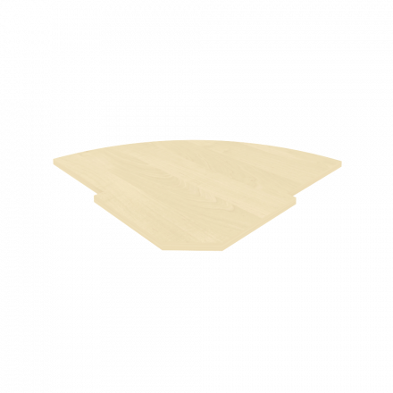 Riva Полка для стойки угловой А.РС-5.1 Клён 815*815*22 Riva Полка для стойки угловой А.РС-5.1 Клён 815*815*22