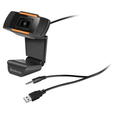 Веб-камера DEFENDER G-lens 2579, HD 720p, 2 Мп, черная, 63179 Веб-камера DEFENDER G-lens 2579, HD 720p, 2 Мп, черная, 63179