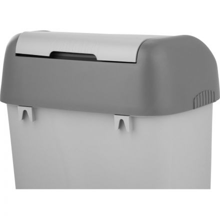 Контейнер для мусора подвесное 14л с качающейся крышкой 327 Контейнер для мусора подвесное 14л с качающейся крышкой 327