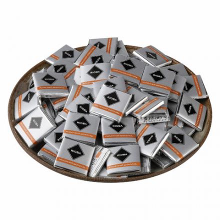 Шоколад порционный RIOBA Молочный 32%, 800 г, пакет, 366305