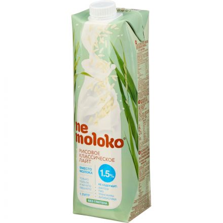 Напиток рисовый Nemoloko Классический лайт, 1л 68203