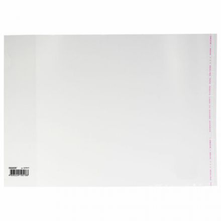 Обложка ПП со штрихкодом для учебников младших классов БОЛЬШОГО ФОРМАТА, КЛЕЙКИЙ КРАЙ, 70 мкм, 280х450 мм, прозрачная, ПИФАГОР, 227417 Обложка ПП со штрихкодом для учебников младших классов БОЛЬШОГО ФОРМАТА, КЛЕЙКИЙ КРАЙ, 70 мкм, 280х450 мм, прозрачная, ПИФАГОР, 227417